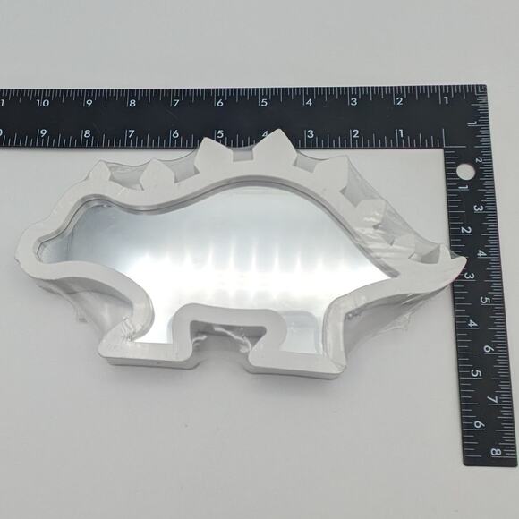 4 Piece Set Decorative Dinosaur Nursery Bathroom Mirror Home Decor - Picture 8 of 9